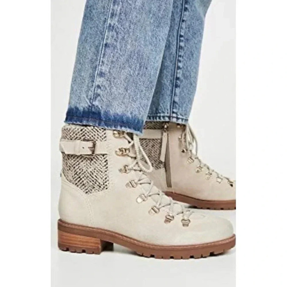Sam Edelman Boots Women’s 9 Tenlee Shearling Hiker Boot - Picture 1 of 8